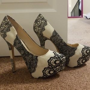 Steve Madden platform heels size 8.5